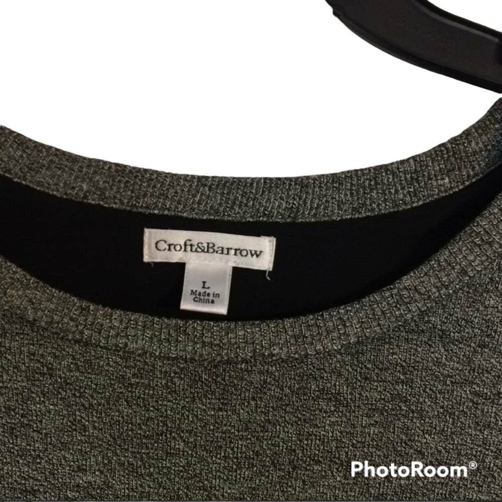 Croft & Barrow Layered-Look Sweater - Picture 3 of 6